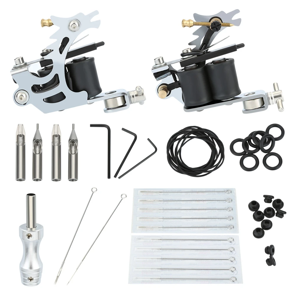 Complete Rotary Tattoo Machine Gun Equipment Set Kit 1 Guns Supply Body Art Tattoo Kit Liner Machine Gun Needle Grips Accessorie
Complete Rotary Tattoo Machine Gun Equipment Set Kit 1 Guns Supply Body Art Tattoo Kit Liner Machine Gun Needle Grips Accessorie