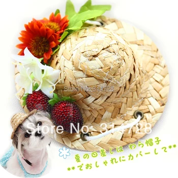 Free shipping adjustable dog hat strawberry small pet cat cap for dogs accessories gorras para perros mascotas
Free shipping adjustable dog hat strawberry small pet cat cap for dogs accessories gorras para perros mascotas