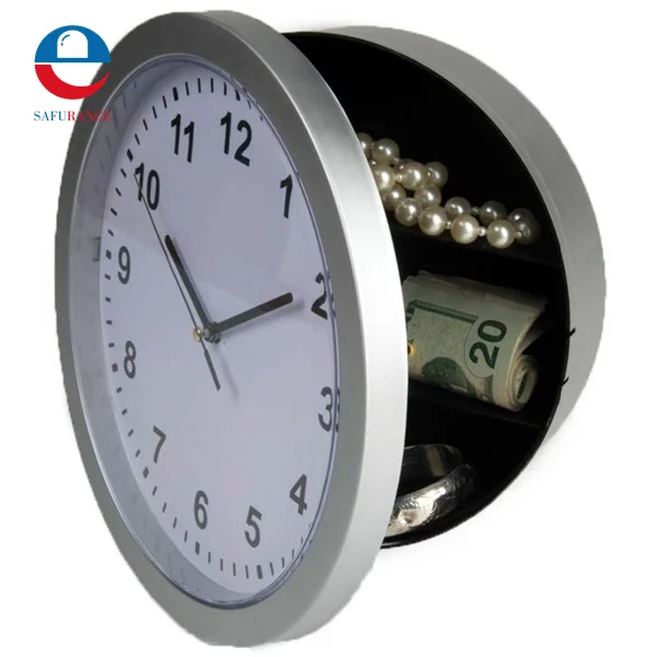 Wall Clock Hidden Secret Safe Box for Cash Money Jewelry Storage Security Safes
Wall Clock Hidden Secret Safe Box for Cash Money Jewelry Storage Security Safes