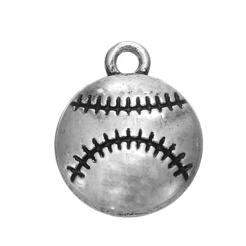 my shape 40pcs antique silver plated single sided baseball softball charms sports fan jewelry
my shape 40pcs antique silver plated single sided baseball softball charms sports fan jewelry