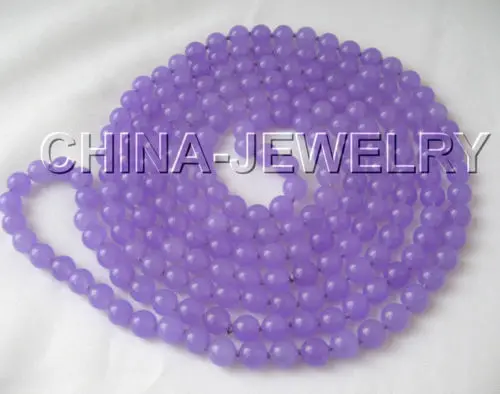Beautiful 80" 10mm Natural round purple jade necklace^^@^18K GP style Fine jewe Noble Natural jade fast SHIPPING
Beautiful 80" 10mm Natural round purple jade necklace^^@^18K GP style Fine jewe Noble Natural jade fast SHIPPING