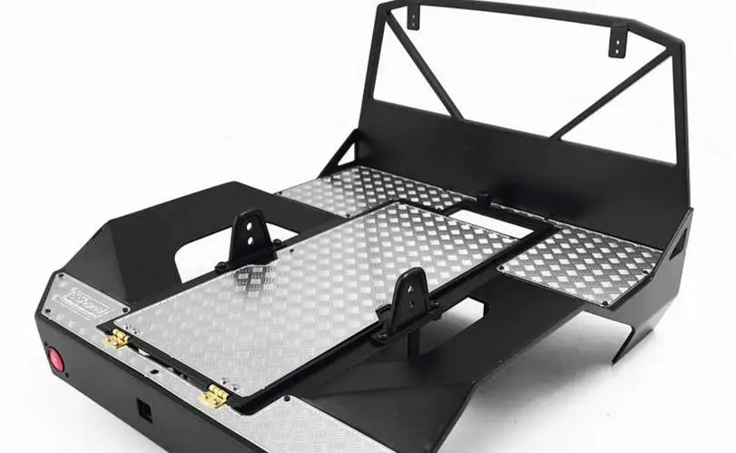 New 1/10 RC Metal Roll Cage with spare wheel Rack 1/10 RC Metal SCX10 TF2 Roll Cage Flat Bed Set RC8WD Axial Chassis AX80046
New 1/10 RC Metal Roll Cage with spare wheel Rack 1/10 RC Metal SCX10 TF2 Roll Cage Flat Bed Set RC8WD Axial Chassis AX80046