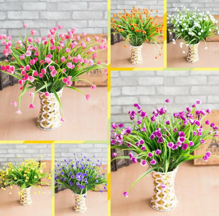 one Plastics Little Rose with Long Leaf Bunch Artificial Leaf Grass Fake Grasses Greenery Plant for Green Wall Decoration
one Plastics Little Rose with Long Leaf Bunch Artificial Leaf Grass Fake Grasses Greenery Plant for Green Wall Decoration