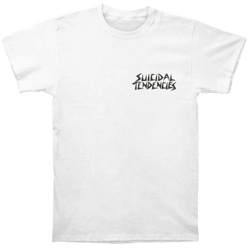 Suicidal Tendencies Institutionalized Punk White Shirt Badhabitmerch Simple Short Sleeved Cotton Short-sleeved T Shirt
Suicidal Tendencies Institutionalized Punk White Shirt Badhabitmerch Simple Short Sleeved Cotton Short-sleeved T Shirt