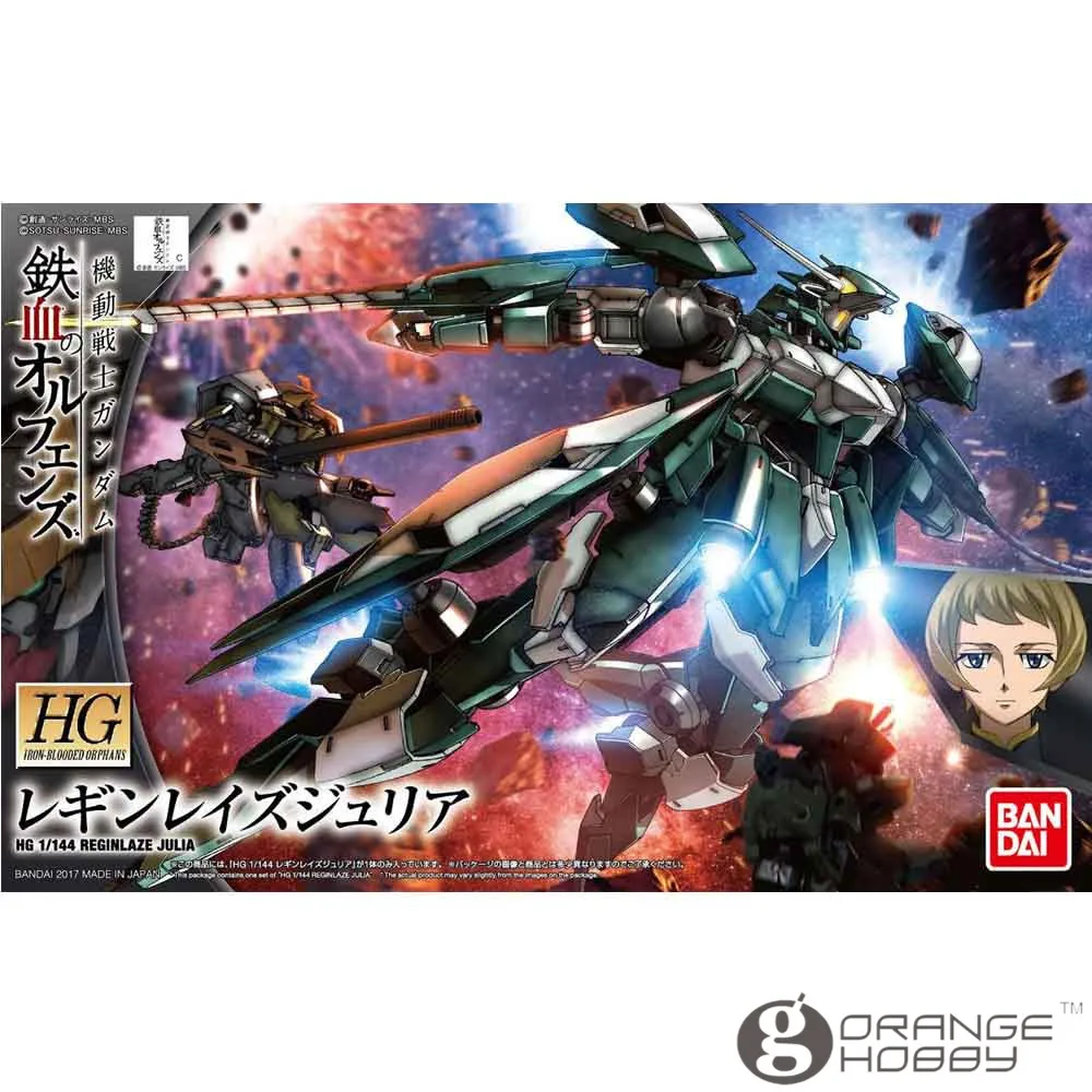 OHS Bandai HG Iron-Blooded Orphans 034 1/144 Reginlaze Julia Mobile Suit Assembly plastic Model Kits oh
OHS Bandai HG Iron-Blooded Orphans 034 1/144 Reginlaze Julia Mobile Suit Assembly plastic Model Kits oh