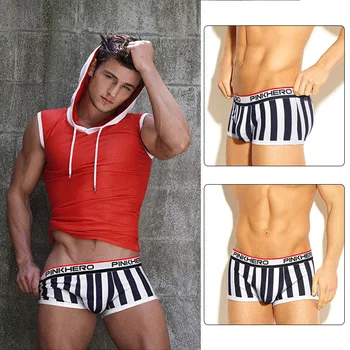 Underpants Casual Men's Cotton Comfortable Underwears 1 Pcs Fashion Striped Underpants Men Summer Beaches Shorts High Quality
Underpants Casual Men's Cotton Comfortable Underwears 1 Pcs Fashion Striped Underpants Men Summer Beaches Shorts High Quality