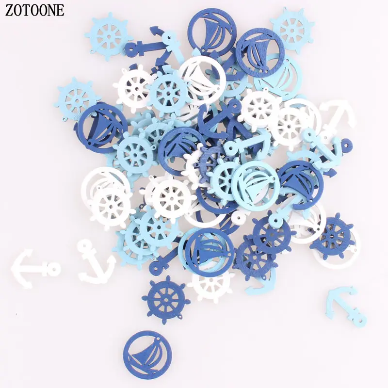 ZOTOONE 100pcs Mix Multi Shape Decorative Craft Buttons Wooden Painting Sea Sailor Anchor Series Button DIY Handmade Supplies E
ZOTOONE 100pcs Mix Multi Shape Decorative Craft Buttons Wooden Painting Sea Sailor Anchor Series Button DIY Handmade Supplies E