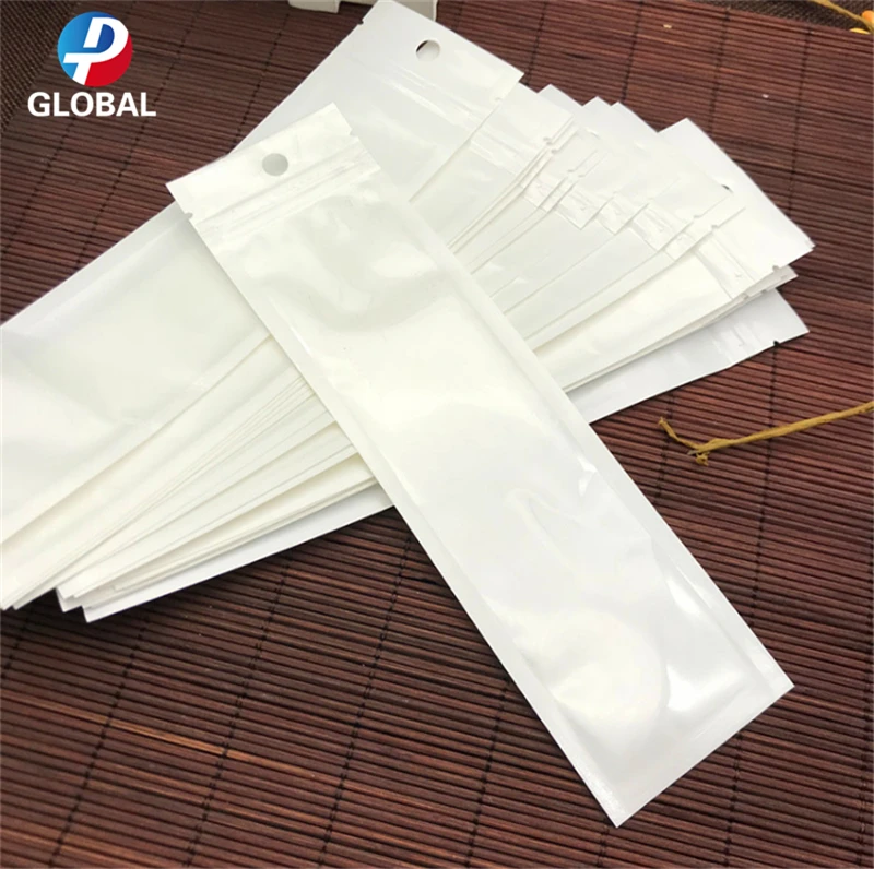 D&P 200pcs 6*17 cm Electronic Accessary Storage Zipper Pouch with Hang Hole Reclosable Clear White Retail Zip Lock Packaging Bag
D&P 200pcs 6*17 cm Electronic Accessary Storage Zipper Pouch with Hang Hole Reclosable Clear White Retail Zip Lock Packaging Bag