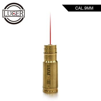 LUGER CAL.9MM Bore Sighter Red Caliber Cartridge Laser Cartridge Copper Bore Sight For Air Gun Rifle Hunting Accessory
LUGER CAL.9MM Bore Sighter Red Caliber Cartridge Laser Cartridge Copper Bore Sight For Air Gun Rifle Hunting Accessory