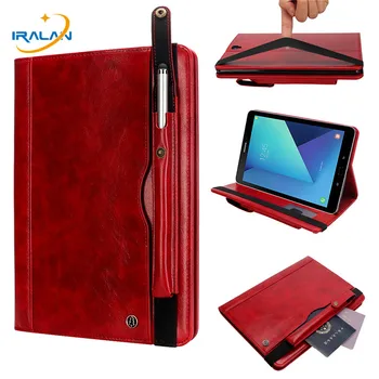 Premium PU Leather Stand Case For Samsung Galaxy Tab S3 9.7 SM-T820 SM-T825 Tablet Cover With Pencil Holder+Screen Film+Stylus
Premium PU Leather Stand Case For Samsung Galaxy Tab S3 9.7 SM-T820 SM-T825 Tablet Cover With Pencil Holder+Screen Film+Stylus