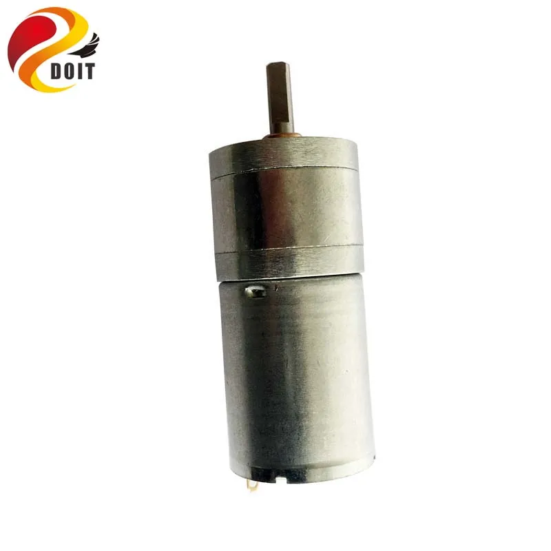 DOIT CGM-25GA-370 12V DC Motor 320rpm phi 4mm Deceleration Motor High Torque Motor for Tank Car Chassis Robot Toy Part
DOIT CGM-25GA-370 12V DC Motor 320rpm phi 4mm Deceleration Motor High Torque Motor for Tank Car Chassis Robot Toy Part