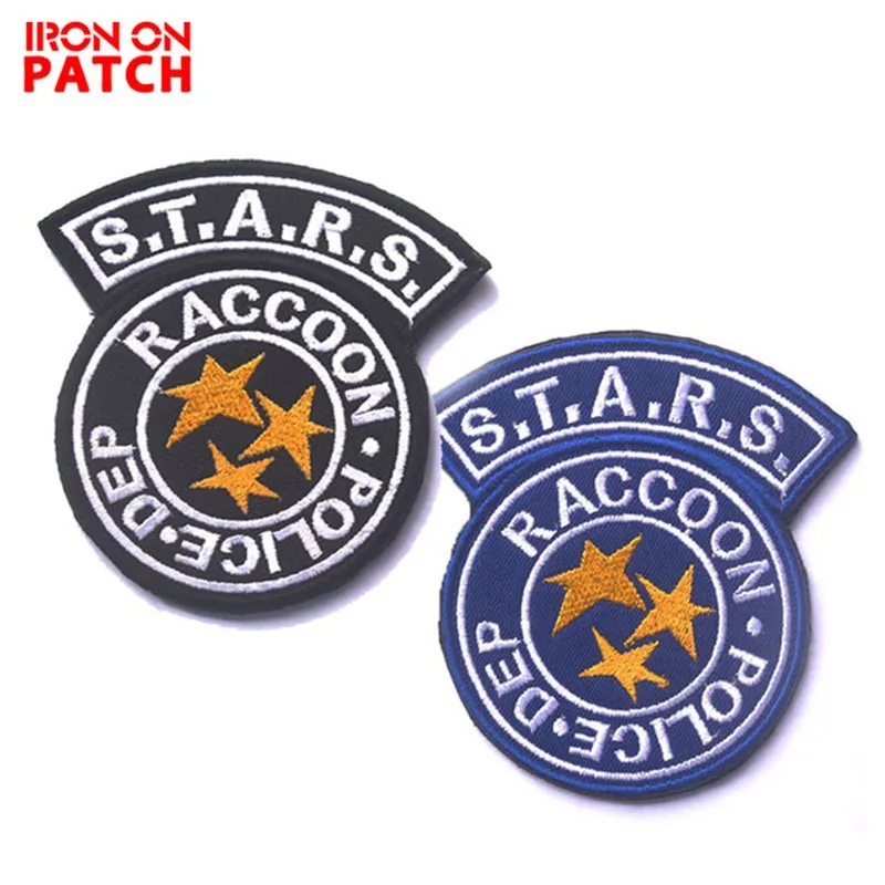 S.T.A.R.S. Resident Evil Raccoon City Embroidered Patch Hook & Loop Badges For Cloth Clothing Backpack Tactical Military Patches
S.T.A.R.S. Resident Evil Raccoon City Embroidered Patch Hook & Loop Badges For Cloth Clothing Backpack Tactical Military Patches