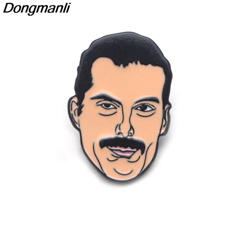P3601 Wholesale 20pcs/lot Art Freddie Mercury Metal Enamel Pins and Brooches for Women Fashion Lapel Pin Badge Fans Gifts
P3601 Wholesale 20pcs/lot Art Freddie Mercury Metal Enamel Pins and Brooches for Women Fashion Lapel Pin Badge Fans Gifts