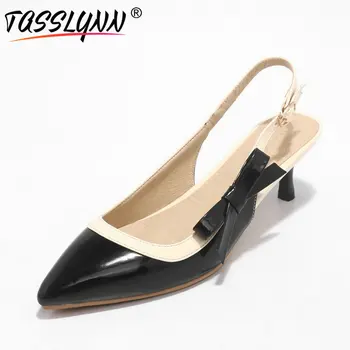 TASSLYNN 2019 Slingbacks Women Pumps Butterfly-knot Pointed Toe Summer Shoes Women Wedding Patent Leather Lady Pumps Size 34-43
TASSLYNN 2019 Slingbacks Women Pumps Butterfly-knot Pointed Toe Summer Shoes Women Wedding Patent Leather Lady Pumps Size 34-43