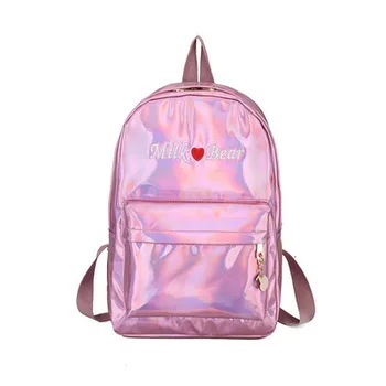 by dhl or ems 100pcs NEW Women Girl Teenager love heart Travel School Bags silver black bling pink Backpacks Book Bags
by dhl or ems 100pcs NEW Women Girl Teenager love heart Travel School Bags silver black bling pink Backpacks Book Bags