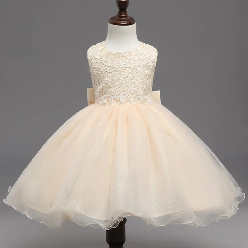 Hot Sale Champagne Flower Girl Dress Lace For The Wedding Princess Dress for the First Communion Ball Gown Vestido Comunion Cost
Hot Sale Champagne Flower Girl Dress Lace For The Wedding Princess Dress for the First Communion Ball Gown Vestido Comunion Cost