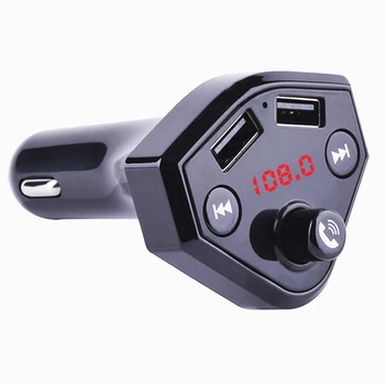 FM Transmitter Wireless Bluetooth FM Modulator Handsfree Car Kit LCD Display Audio Car MP3 Player 5V 3.1A Dual USB Car Charger
FM Transmitter Wireless Bluetooth FM Modulator Handsfree Car Kit LCD Display Audio Car MP3 Player 5V 3.1A Dual USB Car Charger