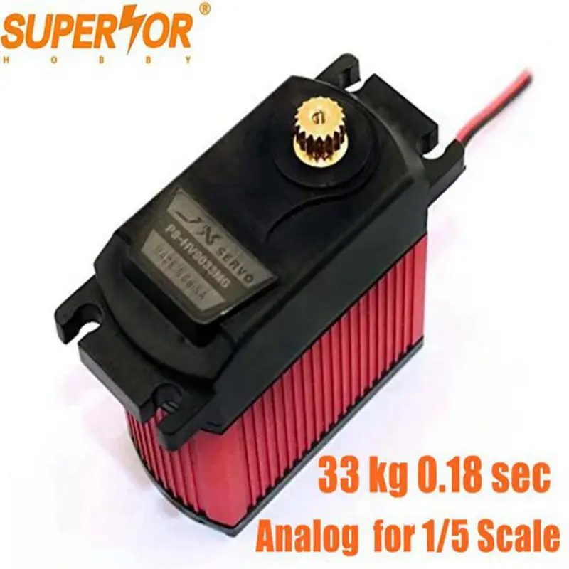 PS-HV9033MG JX Servo 33KG Metal gear Core Analog Servo 1/5 Car SAVOX-0236 LOSI XL 5T BAJA RDS5160 KM14530MD traxas 2085X
PS-HV9033MG JX Servo 33KG Metal gear Core Analog Servo 1/5 Car SAVOX-0236 LOSI XL 5T BAJA RDS5160 KM14530MD traxas 2085X