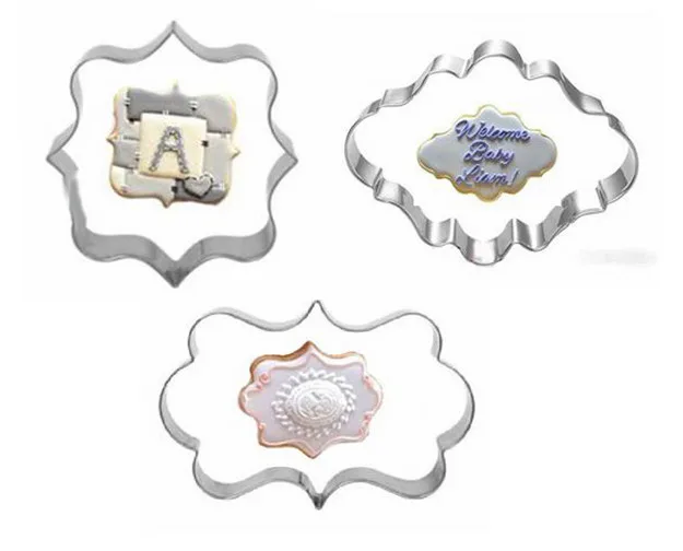 3pcs/set Blessing Frame Wedding Stainless Steel Cookie Cutters 3D HTBSHGENVXXXXadXpXXqxXFXXXT