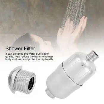 G1/2" Rubber Ring Shower Filter Bathing Shower Filter Showering Water Purifier Chlorine Filtration for Home Bathroom
G1/2" Rubber Ring Shower Filter Bathing Shower Filter Showering Water Purifier Chlorine Filtration for Home Bathroom