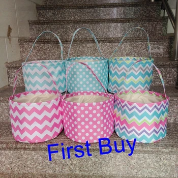 200pcs/lot drop shipping new arrival design wholesale 6 styles chevron polka dot easter buckets easter tote bag gift basket
200pcs/lot drop shipping new arrival design wholesale 6 styles chevron polka dot easter buckets easter tote bag gift basket