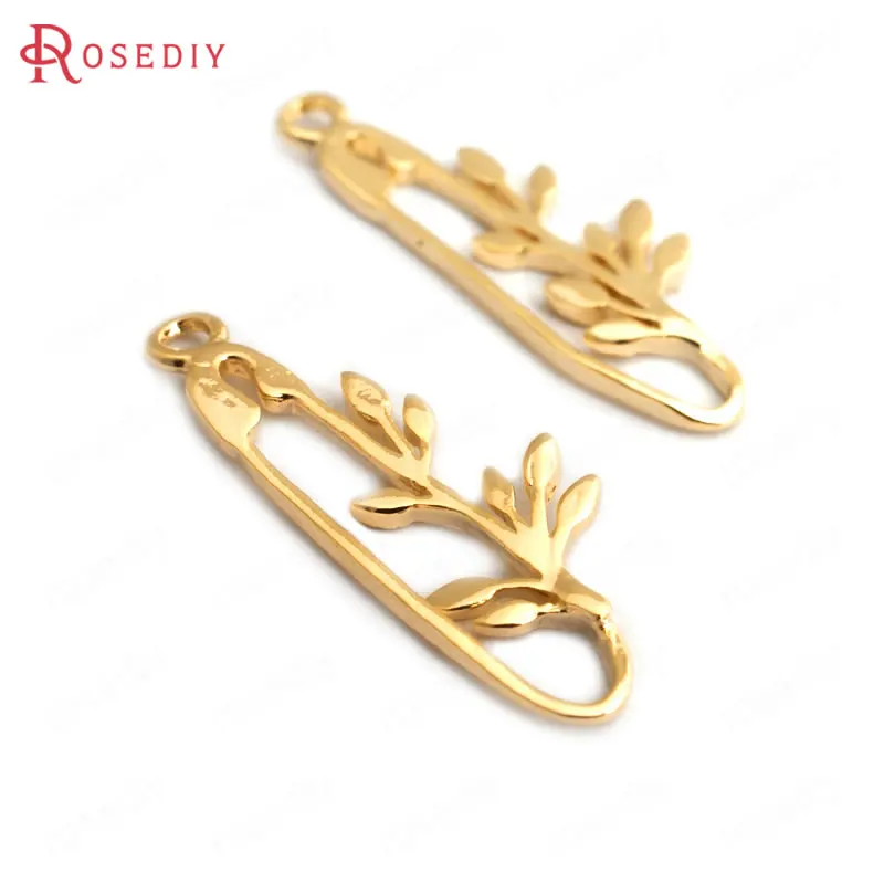 (34856)10PCS 22x8MM 24K Gold Color Brass with Tree Leaf Brooch Shape Charms Pendants High Quality Accessories Jewelry Findings
(34856)10PCS 22x8MM 24K Gold Color Brass with Tree Leaf Brooch Shape Charms Pendants High Quality Accessories Jewelry Findings