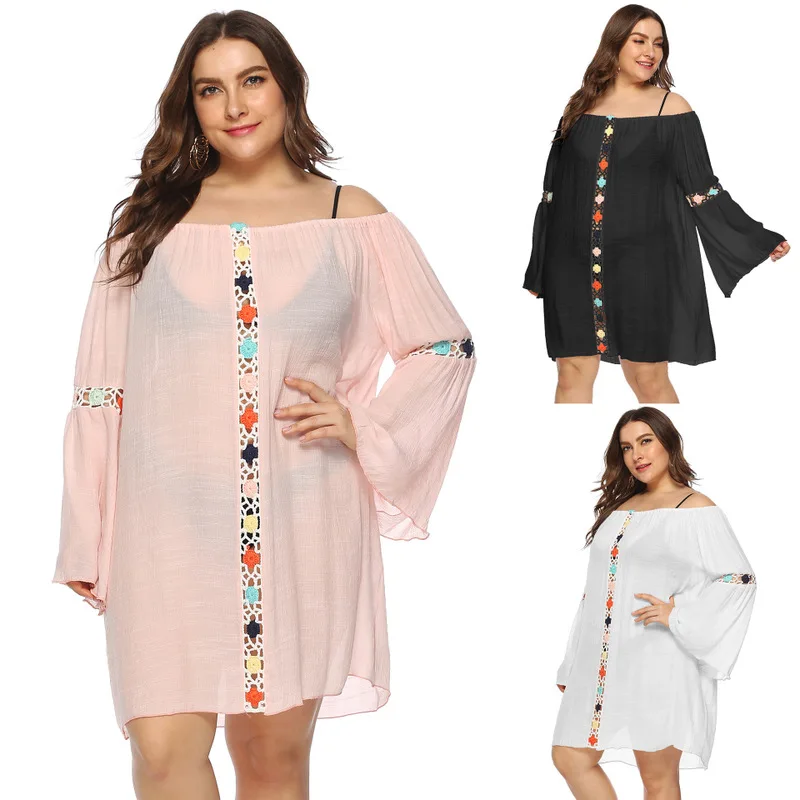 Beach Robe Wrap Dress Swimwear Women Cover Up Tunic Swim Suit Swimsuit Cardigan Cross-Border Large Size Women's Dresses One-Word
Beach Robe Wrap Dress Swimwear Women Cover Up Tunic Swim Suit Swimsuit Cardigan Cross-Border Large Size Women's Dresses One-Word