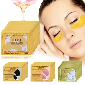 efero Gold Eye Mask Crystal Collagen Eye Mask Eye Patches for Eyes Care Anti Wrinkle Moisturizing Sleep Mask Whitening Face Mask
efero Gold Eye Mask Crystal Collagen Eye Mask Eye Patches for Eyes Care Anti Wrinkle Moisturizing Sleep Mask Whitening Face Mask