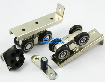 1 Pairs Wardrobe Sliding Door Roller Pulley Wheel 
1 Pairs Wardrobe Sliding Door Roller Pulley Wheel
