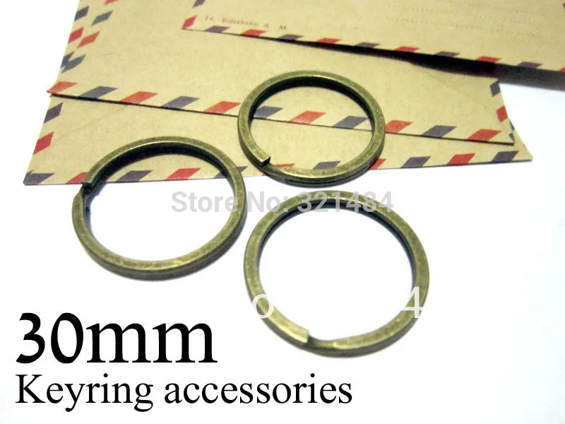 bulk 500piece Antique brass bronze split key rings 30mm for keychain jewelry making supplies
bulk 500piece Antique brass bronze split key rings 30mm for keychain jewelry making supplies