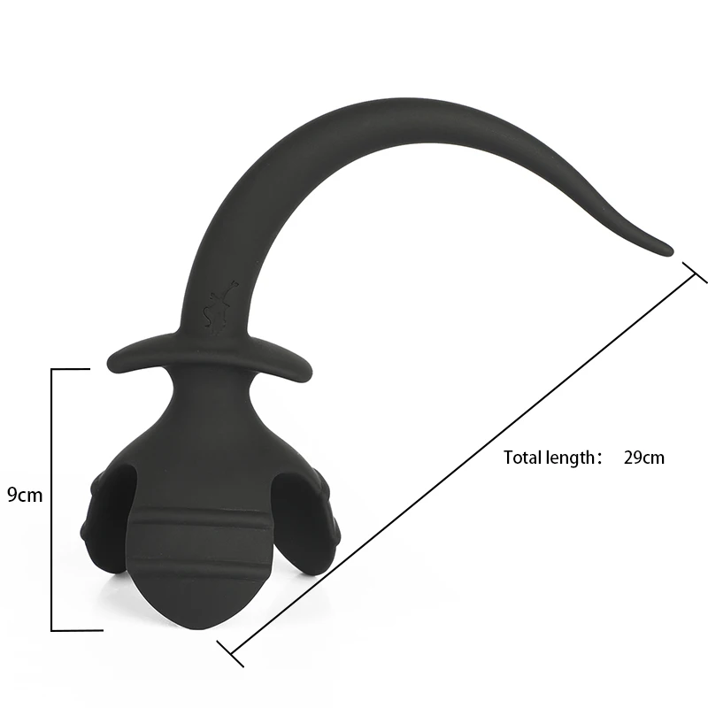 Silicone Dog Tails Anal Plug Anal Sex Toys Butt Plug, Adult Sex Toys for Men G Spot Prostate Massager Erotic Products for Women