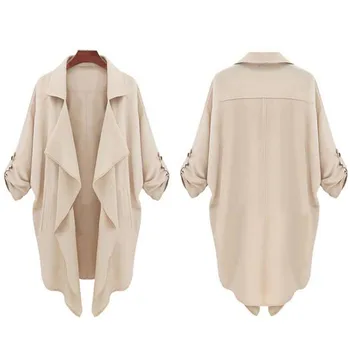 Vestido Nice Women Celebrity Windbreaker Casual Cardigan Tops Outwear Jacket Coat Women Chaquetas Mujer Top Sale
Vestido Nice Women Celebrity Windbreaker Casual Cardigan Tops Outwear Jacket Coat Women Chaquetas Mujer Top Sale