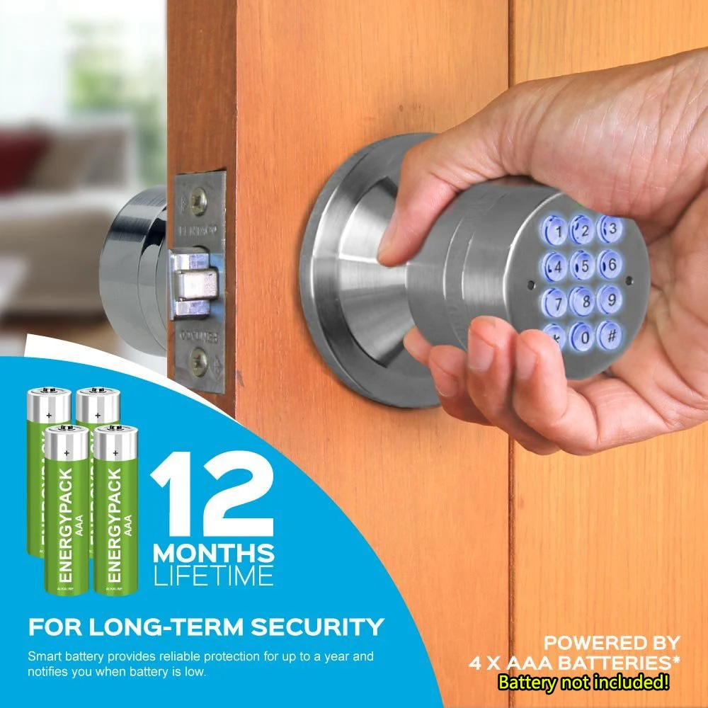 Password Lock Smart Phone Wireless Bluetooth Electronic Door Lock Phone APP Control Home Security Mini Metal Smart Locks (2)