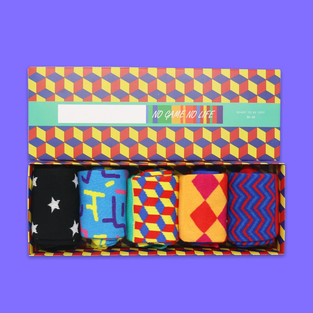2019 Happy Socks Men Women Colorful Fashions Design High quality Man Women Gift Combed Cotton Socks 5 Pairs Gift Box
2019 Happy Socks Men Women Colorful Fashions Design High quality Man Women Gift Combed Cotton Socks 5 Pairs Gift Box