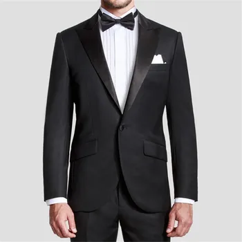 Hot Sale 2017 One Button Mens Suits Groom Tuxedos Black Notch Lapel Best man Groomsman Men Wedding Suit Bridegroom (Jacket+Pants
Hot Sale 2017 One Button Mens Suits Groom Tuxedos Black Notch Lapel Best man Groomsman Men Wedding Suit Bridegroom (Jacket+Pants