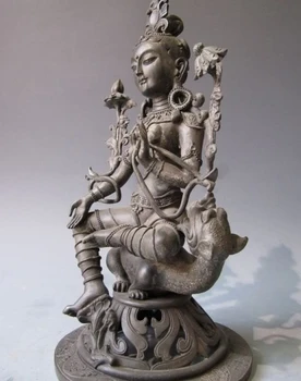 Tibetan 100% Pure Copper bronze Green TaRa Avalokitesvara Kwan-Yin Buddha Statue
Tibetan 100% Pure Copper bronze Green TaRa Avalokitesvara Kwan-Yin Buddha Statue