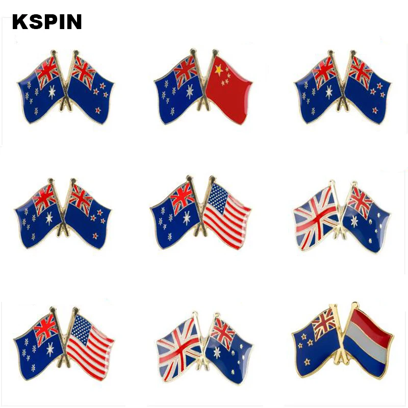 Metal Badge Australia Friendship Flag Icons Bag Decoration Buttons Brooch for Clothes
Metal Badge Australia Friendship Flag Icons Bag Decoration Buttons Brooch for Clothes
