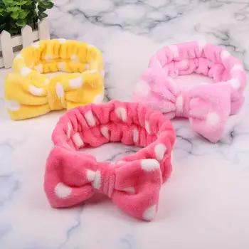 Cute Bowknot Coral Fleece Hairbands Women Soft Elastic Make Up Headwear Girl Bath Wash Face Cosmetic Headband Hair Accessories
Cute Bowknot Coral Fleece Hairbands Women Soft Elastic Make Up Headwear Girl Bath Wash Face Cosmetic Headband Hair Accessories