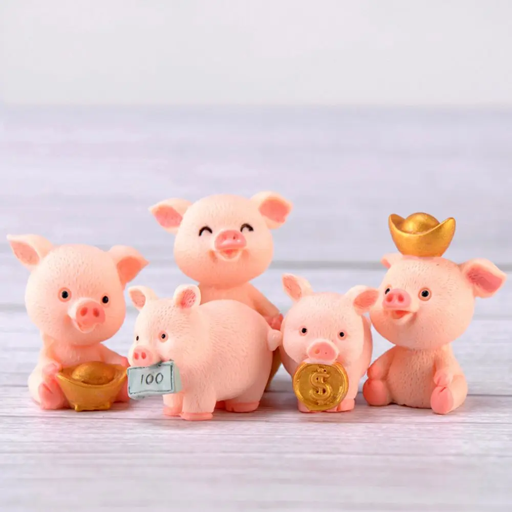 1 Piece Cute Kawaii Miniature Pink Pig Pigs Chin Model StatueCake Topper Decorations Resin DIY Craft Project Decoration Home
1 Piece Cute Kawaii Miniature Pink Pig Pigs Chin Model StatueCake Topper Decorations Resin DIY Craft Project Decoration Home