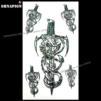 SHNAPIGN Holy Sword of King Arthur Temporary Tattoo Body Art Flash Tattoo Stickers 17*10cm Waterproof Fake Tatoo Car Styling
SHNAPIGN Holy Sword of King Arthur Temporary Tattoo Body Art Flash Tattoo Stickers 17*10cm Waterproof Fake Tatoo Car Styling