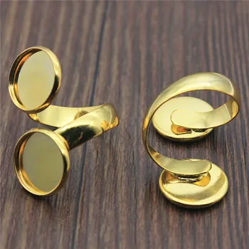 5pcs 8 Colors Fit 10mm 12mm Round Glass Cabochon Rings Settings Adjustable Double Settings Ring Base For Jewelry Making
5pcs 8 Colors Fit 10mm 12mm Round Glass Cabochon Rings Settings Adjustable Double Settings Ring Base For Jewelry Making