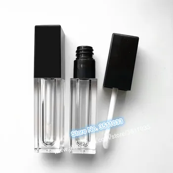 5ML Clear Square Lip Gloss Tube Black Cap Cosmetic DIY Makeup Liquid Lipstick Transparent Container Lip Oil Refillable Bottle
5ML Clear Square Lip Gloss Tube Black Cap Cosmetic DIY Makeup Liquid Lipstick Transparent Container Lip Oil Refillable Bottle