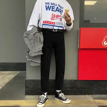 2019 Summer Men's New Trend Casual Pants Stretch Slim Fit Classic Skinny Jeans Men Black/blue Biker Denim Trousers Big Size
2019 Summer Men's New Trend Casual Pants Stretch Slim Fit Classic Skinny Jeans Men Black/blue Biker Denim Trousers Big Size