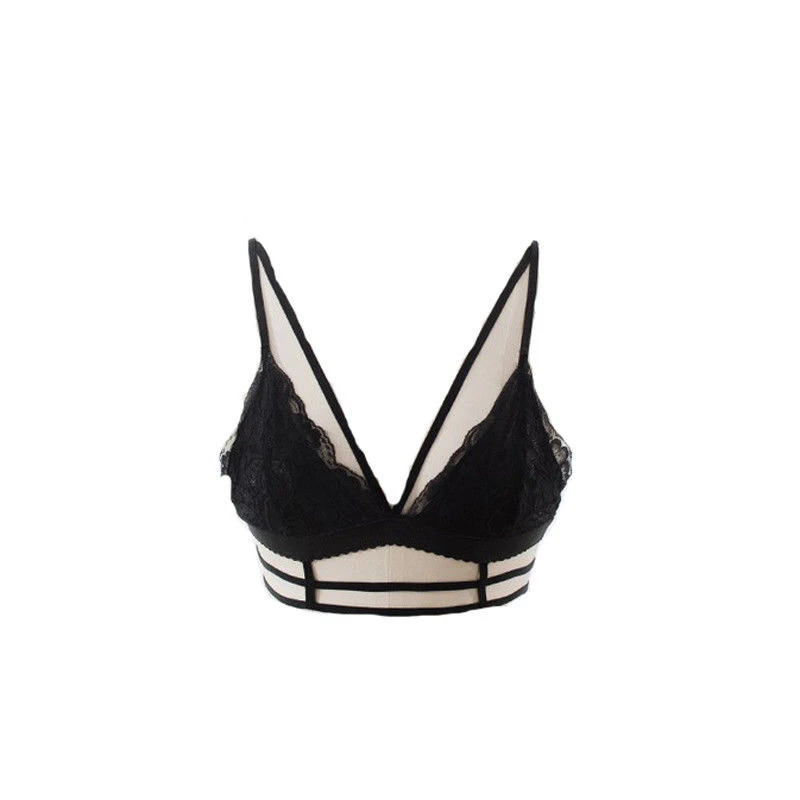 2017 Women Sexy Bandage Sheer Cut Out Strappy Bra Bralette Crop Top Bustier Corset Intimates Brassiere Plus Size XXL
2017 Women Sexy Bandage Sheer Cut Out Strappy Bra Bralette Crop Top Bustier Corset Intimates Brassiere Plus Size XXL