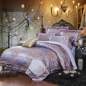 4/6-Pieces silk Cotton Green blue Luxury Bedding Set Satin Jacquard King Queen Size Bed Set Duvet Cover Flat Sheet
4/6-Pieces silk Cotton Green blue Luxury Bedding Set Satin Jacquard King Queen Size Bed Set Duvet Cover Flat Sheet