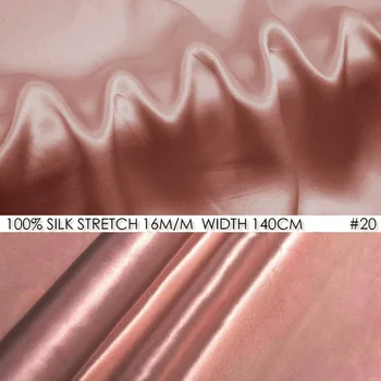 SILK STRETCH SATIN 140cm width 16momme Pure Silk Fabric+Spandex Stretch Sewing Lining Fabric For Vintage Fabric Pale Pink NO 20
SILK STRETCH SATIN 140cm width 16momme Pure Silk Fabric+Spandex Stretch Sewing Lining Fabric For Vintage Fabric Pale Pink NO 20