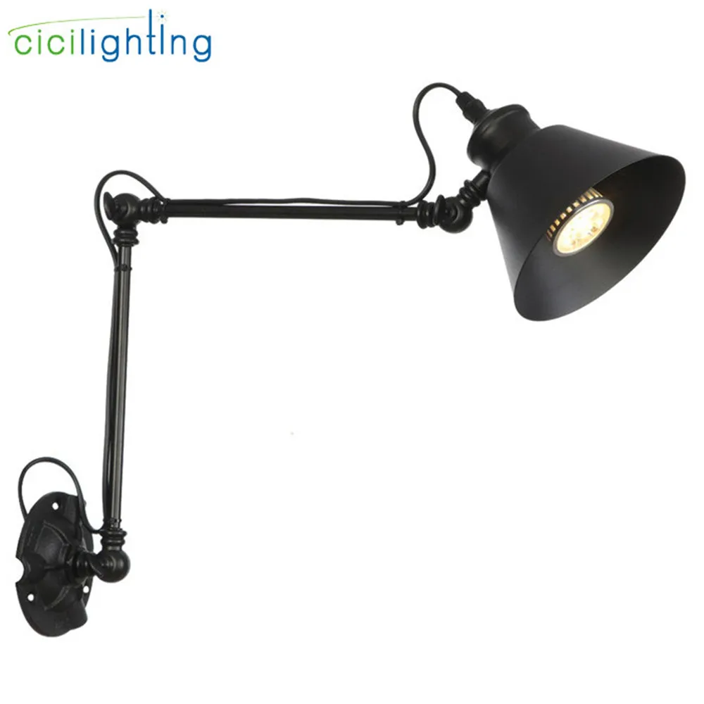 2019 New black Wall Light Iron plated Wall Lamp Bed Bedside Light Night Lights Modern Nordic Lampshade Home Decor E27 Sconces
2019 New black Wall Light Iron plated Wall Lamp Bed Bedside Light Night Lights Modern Nordic Lampshade Home Decor E27 Sconces