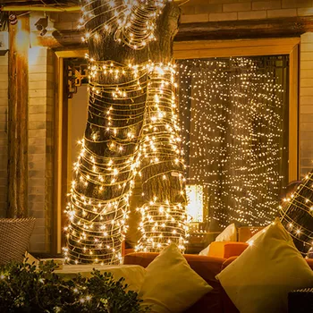 100 LED String Light Babysbreath Light Chain Light Built-In End Plug Holiday Wedding Party Decoration Christmas Garland Light
100 LED String Light Babysbreath Light Chain Light Built-In End Plug Holiday Wedding Party Decoration Christmas Garland Light