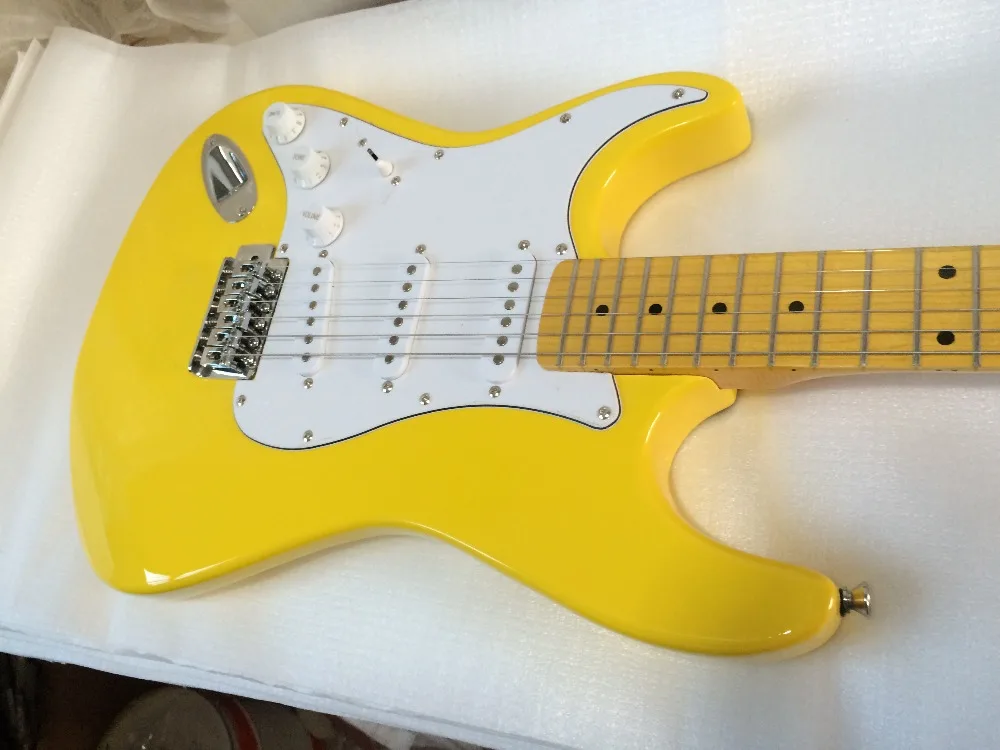 Electric guitar 2018 new st yellow color S-S-S pickups left hand electric guitar/guitar in china
Electric guitar 2018 new st yellow color S-S-S pickups left hand electric guitar/guitar in china