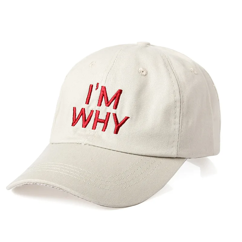 2018 fashion IM' WHY embroidery Baseball Caps Cotton women Snapback Cap Casual Dad Hat Adjustable sport hat
2018 fashion IM' WHY embroidery Baseball Caps Cotton women Snapback Cap Casual Dad Hat Adjustable sport hat
